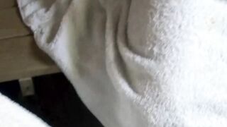 Bronze skinned Marcus strokes my cock so I can squirt cum on his handsome face