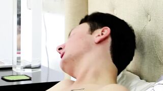 Naughty twink Kyler Rex eager for intense bareback