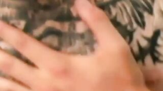 Young amateur is pulling out his dick and masturbates wild