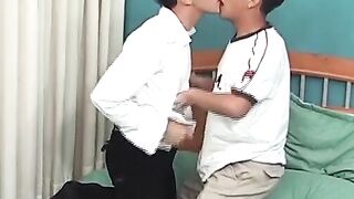 Horny twinks Oscar and Bernard fucking like never before
