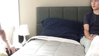 Horny teen Jack Andram was severely destroyed by a DILFs hung cock