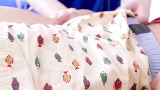 Hot stepdaughter Nikki Snow gets a big wet creampie