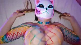 Anime Girl Dreams of Hentai VIRAL TITTY FUCK vol1