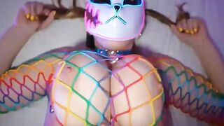 Anime Girl Dreams of Hentai VIRAL TITTY FUCK vol1