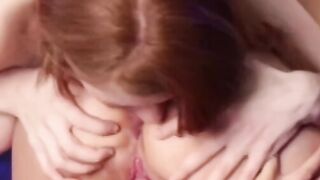 Busty MILF Kadja Kassin pussy eaten by her stepdaughters