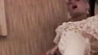 Dykes cum hard when they finger fuck and toy their assholes