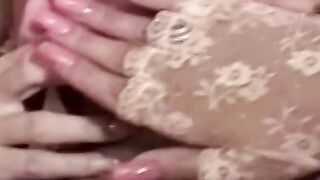 Dykes cum hard when they finger fuck and toy their assholes