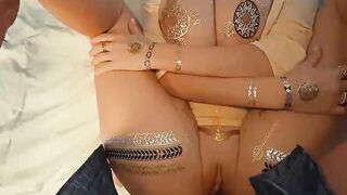 GOLDEN TITS HOT BABE in my Room Episode 2