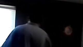 Hungry cock guzzler invites amateur guy to suck him off