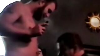 Hungry cock guzzler invites amateur guy to suck him off