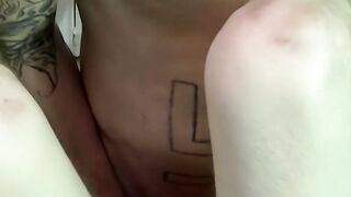 Amateur barebacks his friend and fills his mouth with cum