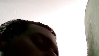 Amateur barebacks his friend and fills his mouth with cum