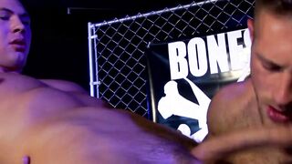 Threeway with anal and raw blowjobs with hot hunks and jocks