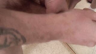 Horny Nolan wants to get his massive meat out and start stroking it