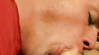 Young Devon and gorgeous Ayden sucked the throbbing dick of hot London in a threesome