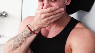 Trevor Brooks catches Skylar Finchh sniffing undies and fucks him