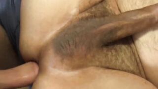 Lovely Chrisbot had his hungry hole filled with a creamy load by horny Nick Long