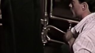 Seductive homo Steve Collins equips his horny mouth with my long dong