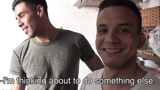 Latin cuties Franco and Jota uses their thick long tools to satisfy their horny bodie Hoe 2