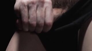 Suited Legrand Wolf oiled and dildo fucked the eager hole of hottie Aidan Fox