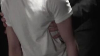 Suited Legrand Wolf oiled and dildo fucked the eager hole of hottie Aidan Fox