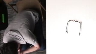 Sweet teen shoplifter stripped and banged by horny gay guard