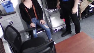 Young Eliza Eves punished for stealing with huge facial