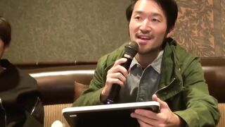 BoyzJapan.com - Asian homosexuals karaoke turns into anal foursome