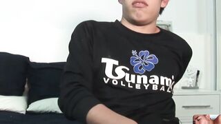 BreedingLatino.com - Solo young Latino shows his asshole before jerking hard
