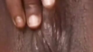 Ebony babe sprayed with cum after BJ and hard dick pounding