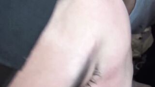 Handsome blonde Jake bends over to get his ass barebacked by my swollen boner