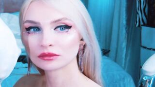 Horny Blonde Wildly Gives Her Lover a Blowjob