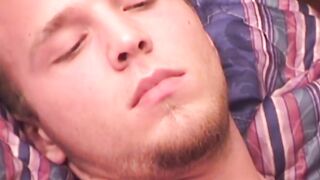 BobAuntie.com - Amateur guy next door jerks it off and sprays cum intensely
