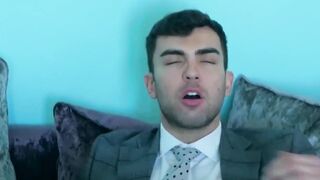 Big dick Alexander Muller fucks work buddy after hot rimming