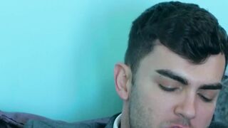 Big dick Alexander Muller fucks work buddy after hot rimming