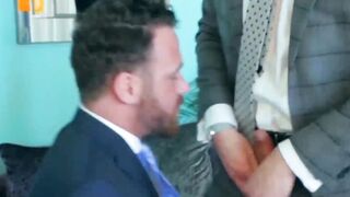 Big dick Alexander Muller fucks work buddy after hot rimming