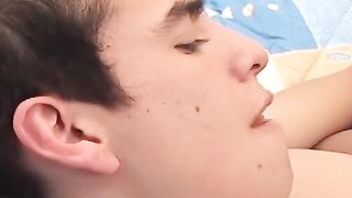 Hot and horny latin twinks Miguel and Manolo drilling hard