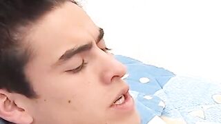 Hot and horny latin twinks Miguel and Manolo drilling hard