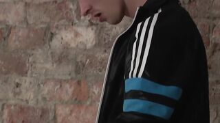 Bound slave sucked and fucked by deviant young master