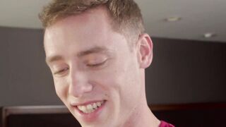 Princeton Price masturbates while Justin Matthews fucks him