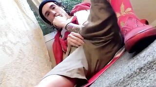 Str8Thugs.com - Sean's long jack off session with a focus on his own thick dick