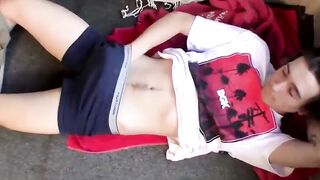 Str8Thugs.com - Sean's long jack off session with a focus on his own thick dick