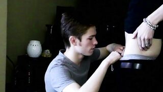 Dakota White barebacks Nico Michaelsons twink ass in BDSM