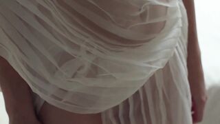 GirlMormons.com - Virginal Mormon babe's pleasure ride on big hairy dick