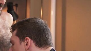 EthanTate's suit and surrender for Jonah Wheeler's cock