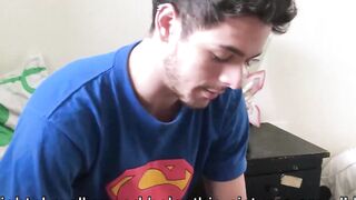 Attractive Maximiliano explodes gooey cum while getting rimmed Hoe 2