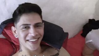 Tattooed Xstian gave in to the temptation of sex with Diego in exchange of cash Hoe 2