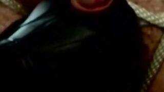 MuscleJockBound.com - BDSM whipping session for an incredibly buff hunk in a dark and