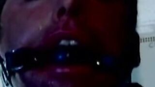 MuscleJockBound.com - BDSM whipping session for an incredibly buff hunk in a dark and