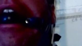 MuscleJockBound.com - BDSM whipping session for an incredibly buff hunk in a dark and